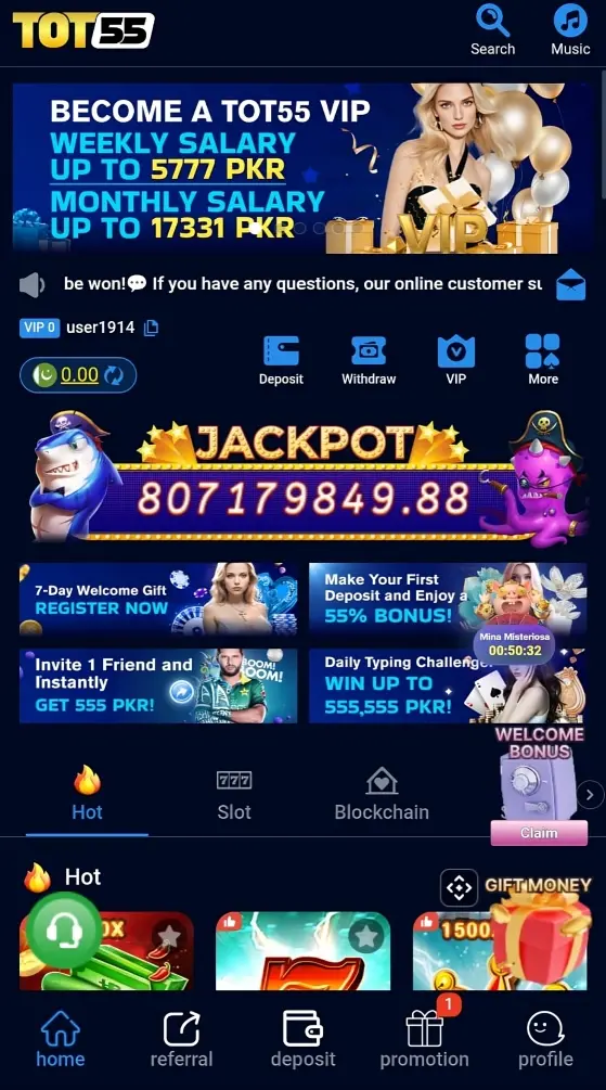 Tot55 Game